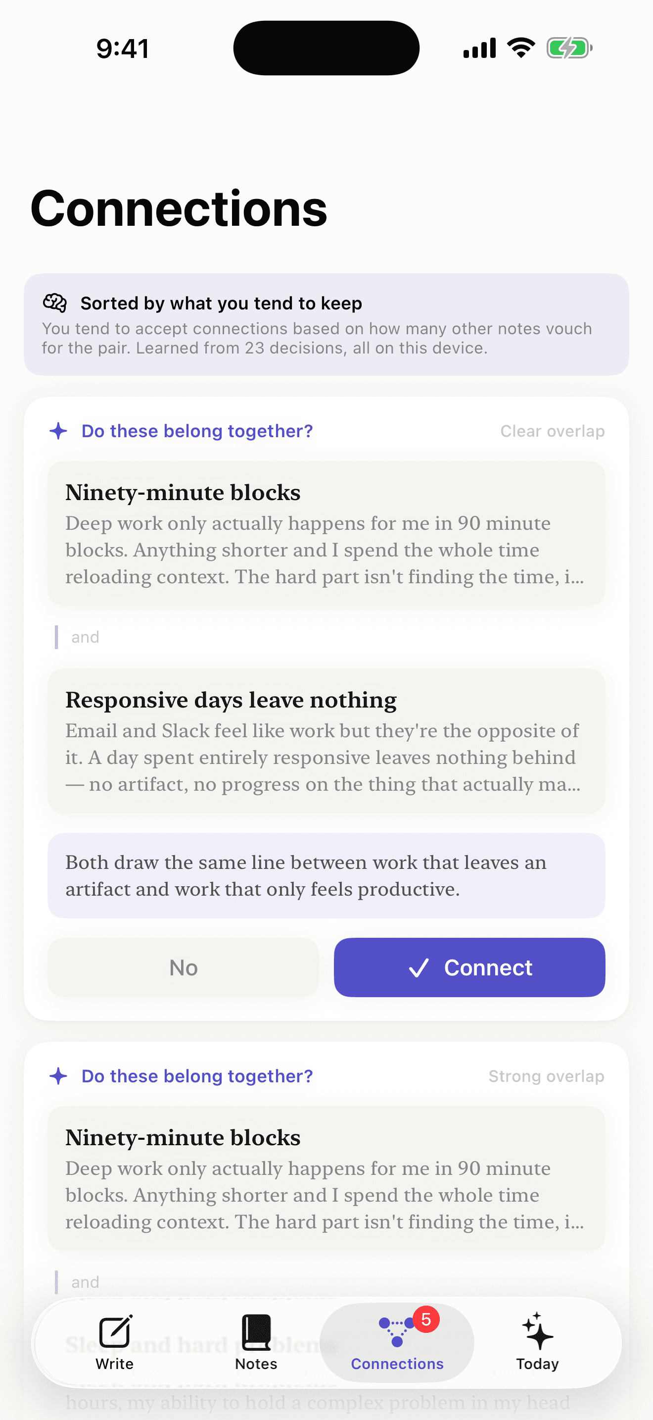 Connections